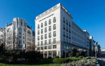 <p><em>Budapest, Hungary</em></p> <p>While everyone waits on baited breath for the re-opening of the Ritz Paris in June, another Ritz-Carlton is taking its turn in the spotlight. The Budapest opening—a former Le Meridien—is in a historic 1914 building, with 200 cream- and pastel-toned rooms, straight-on views of St. Stephen’s Basilica, and a location that’s smack in the middle of downtown Pest. Just like the imperial city itself, the hotel is equal parts regal and modern; the main restaurant Deak St. Kitchen, for instance, balances industrial lighting and mid-century tufted banquettes with toile wallpaper and traditional Hungarian fare. It’s a mix that works—and feels right at home—in this stunning Danube city. </p>