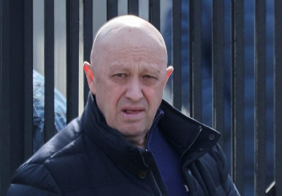 Yevgeny Prigozhin, the founder of the Wagner private-mercenary group.