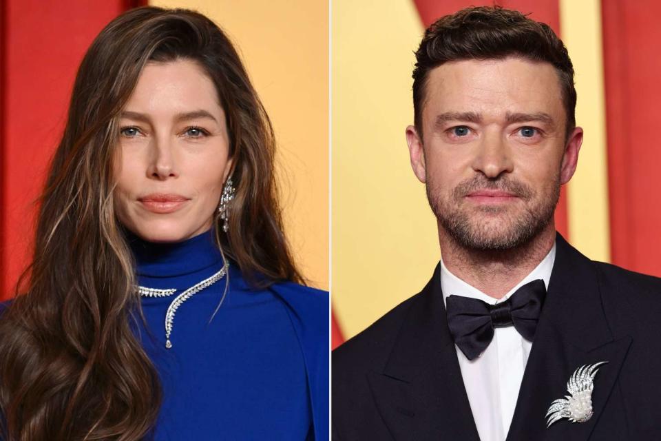 <p>Karwai Tang/WireImage; Jamie McCarthy/WireImage</p> Jessica Biel and Justin Timberlake