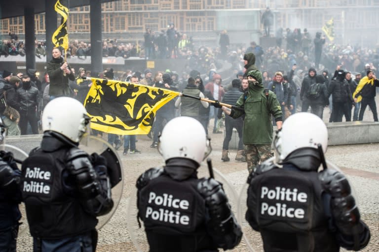 A UN migration pact -- parallel to the refugee pact adopted by the UN General Assembly -- has sparked violent demonstrations in Belgium, and the collapse of the country's coalition government