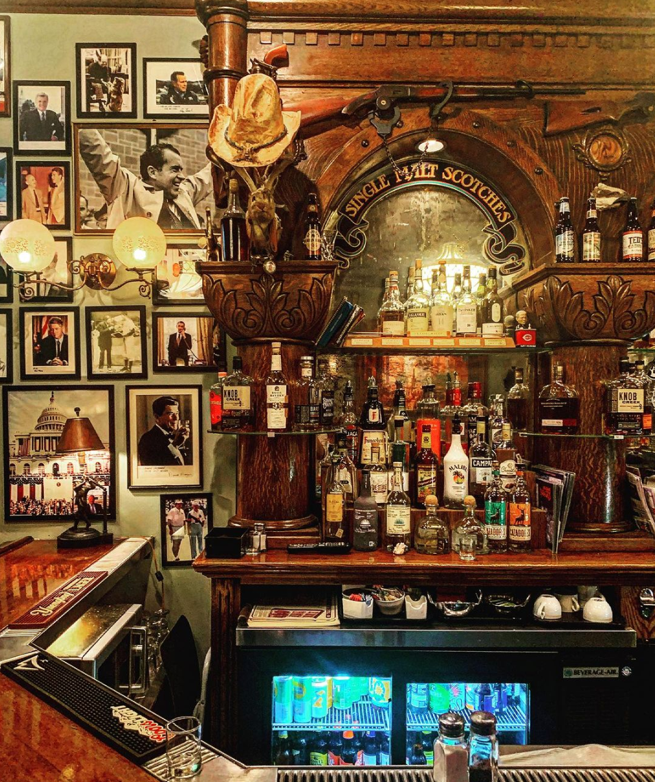 The bar at the Mount Adams Bar & Grill, in Mount Adams.