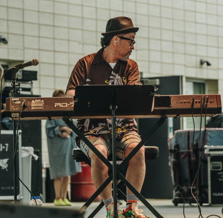 Senri Oe performs at the BMO Harris Pavilion for Summerfest on Saturday, June 25, 2022.