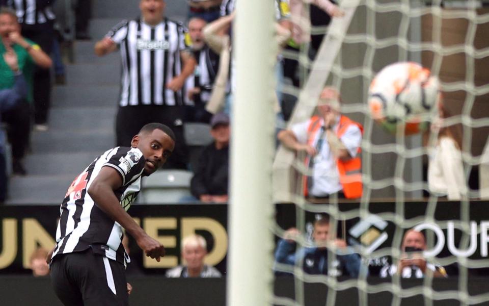 Isak scored twice in Newcastle's 5-1 thrashing of Aston Villa on the opening weekend of the season