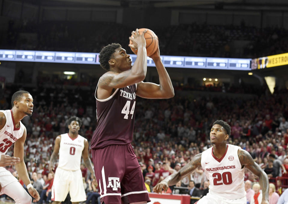 It’s been a stressful few days for Robert Williams. (AP Photo)