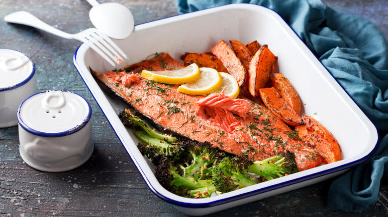 baked sockeye salmon