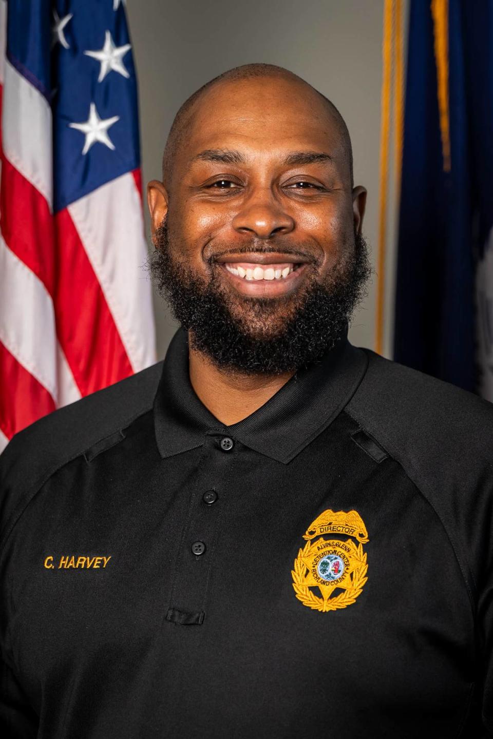 Crayman Harvey, who has run the Alvin S. Glenn Detention Center as a interim director since 2022, was promoted to post of permanent jail director in August, 2023.
