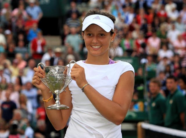 Robson won the girls' title in 2008 and big things were expected