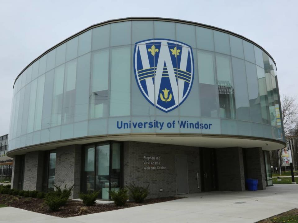 The University of Windsor says student online portals were impacted, but have since been restored. (Sanjay Maru/CBC - image credit)