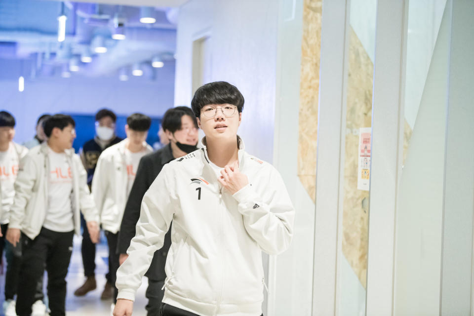 Haru以歐拉夫砍爆老東家T1。   圖：翻攝自League of Legends Champions Korea LCK Flickr