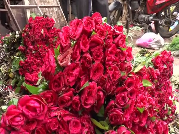 Local flower market in Kanpur is out of business due to COVID-19. (Photo/ANI)