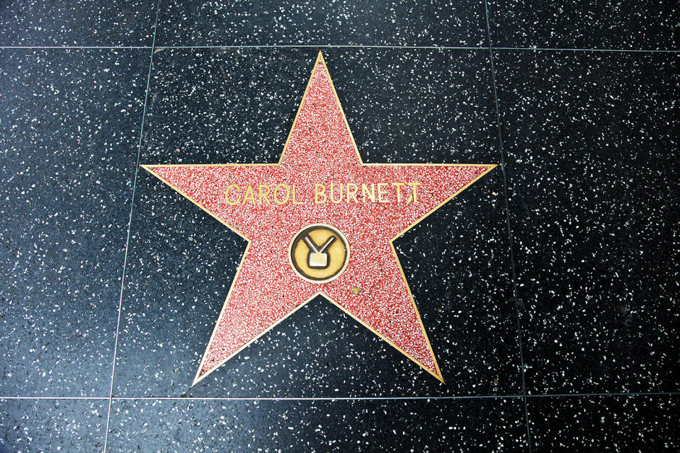 Carol Burnett's Star on the Hollywood Walk of Fame
