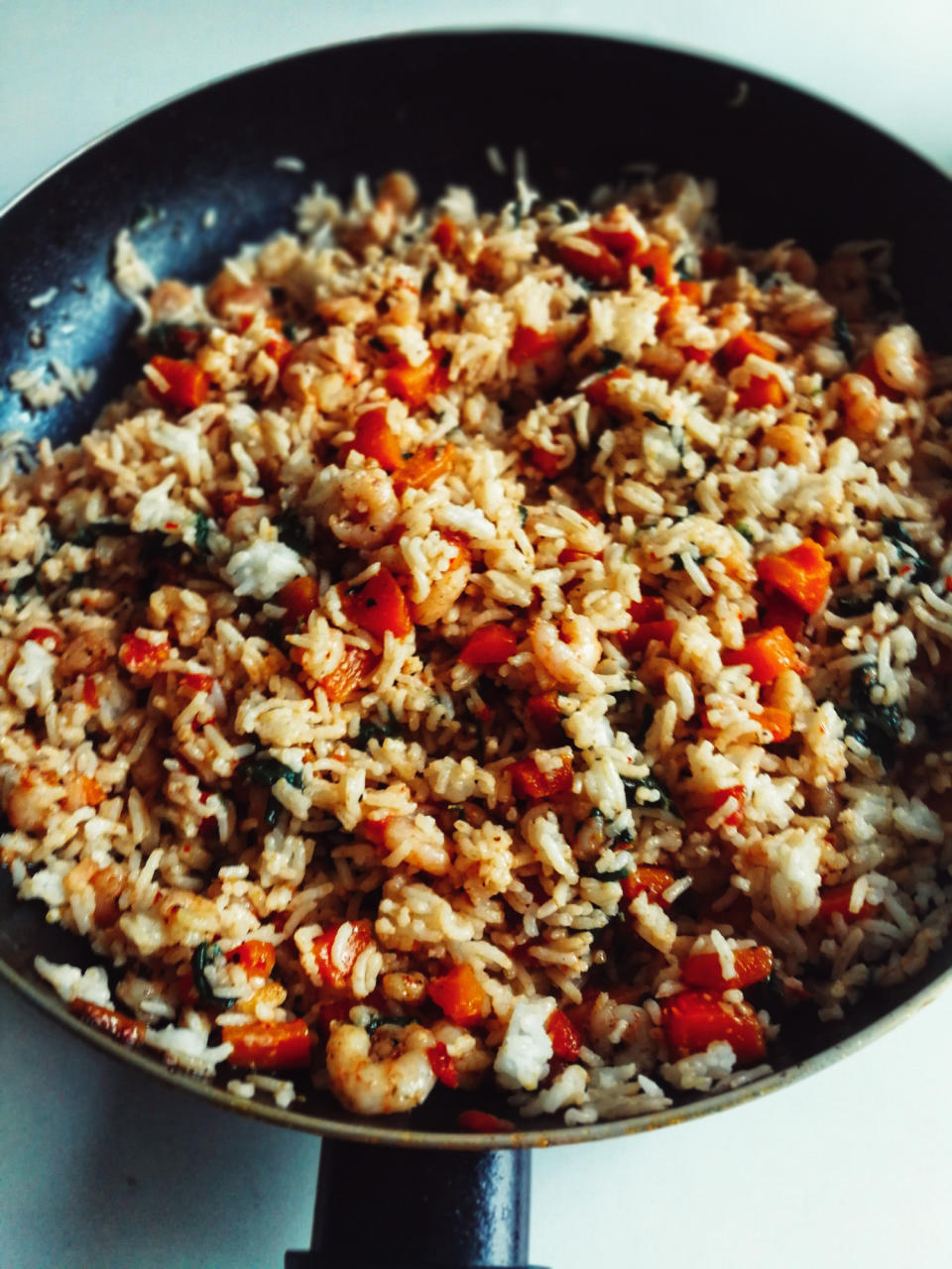 A rice skillet.