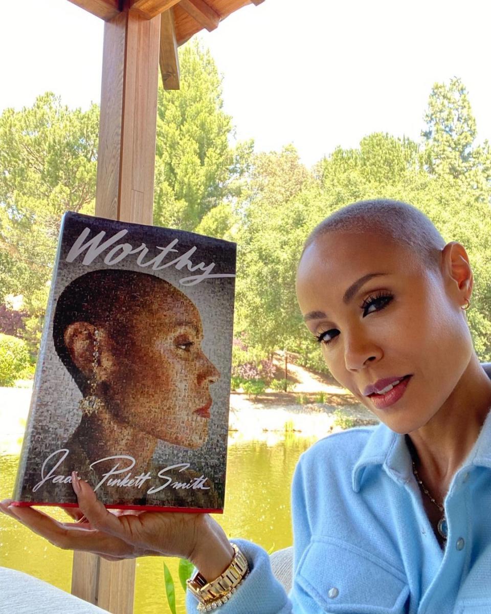 Jada Pinkett Smith reveals upccoming memoir, "Worthy"