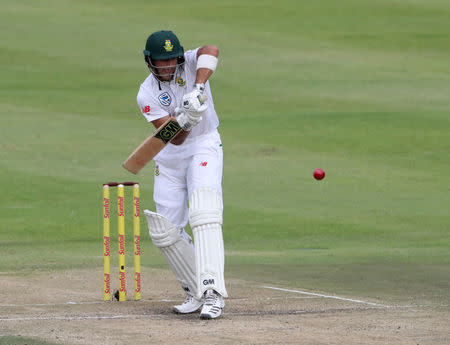 Cricket - South Africa vs Australia - Third Test - Newlands, Cape Town, South Africa - March 24, 2018 South Africa's Aiden Markram in action REUTERS/Mike Hutchings