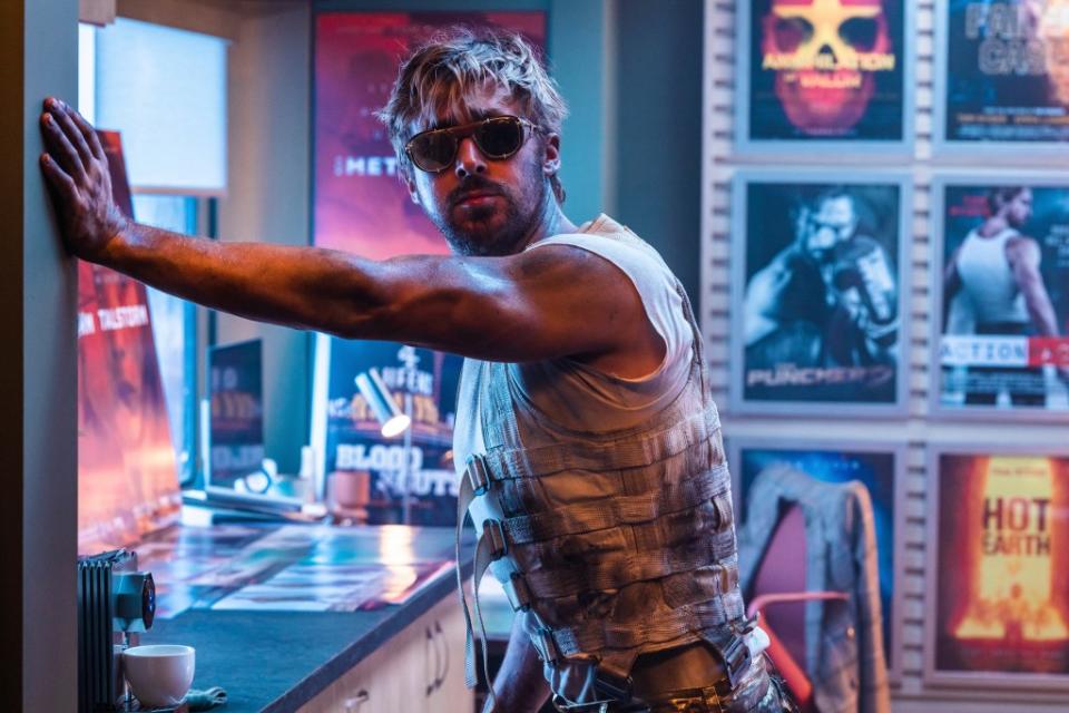 Ryan Gosling plays stuntman Colt Seavers in “The Fall Guy.” AP
