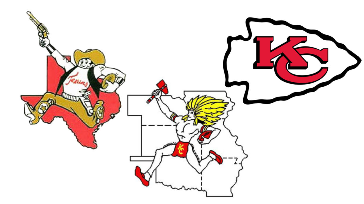  Kansas City Chiefs logos . 