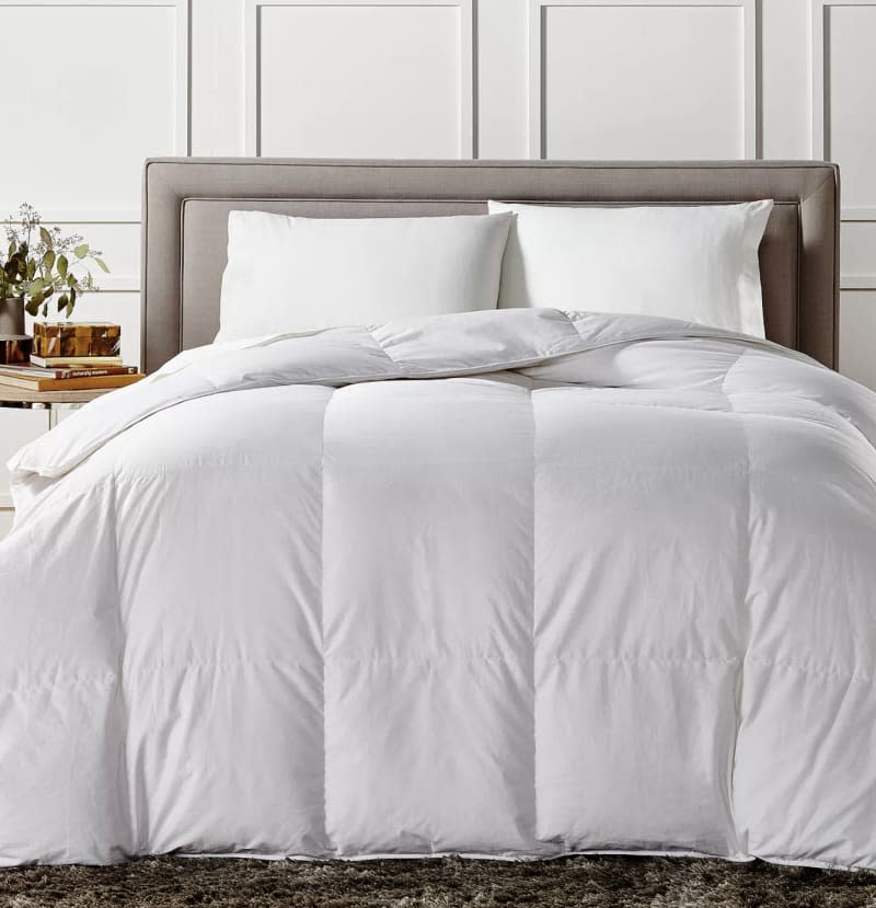 Charter Club White Down Medium Weight Comforter, Full/Queen