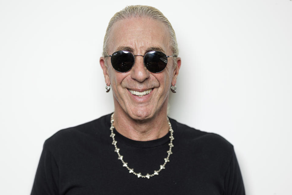 Dee Snider poses for a portrait in Redondo Beach, Calif., on Wednesday, June 21, 2023, to promote his novel "Frats." (Photo by Willy Sanjuan/Invision/AP)