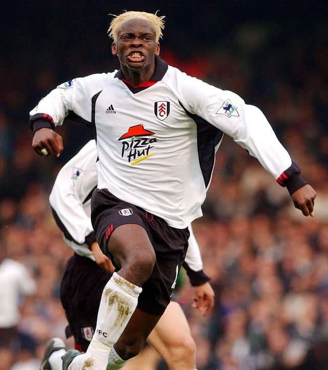 Fulham V Newcastle United/ Louis Saha