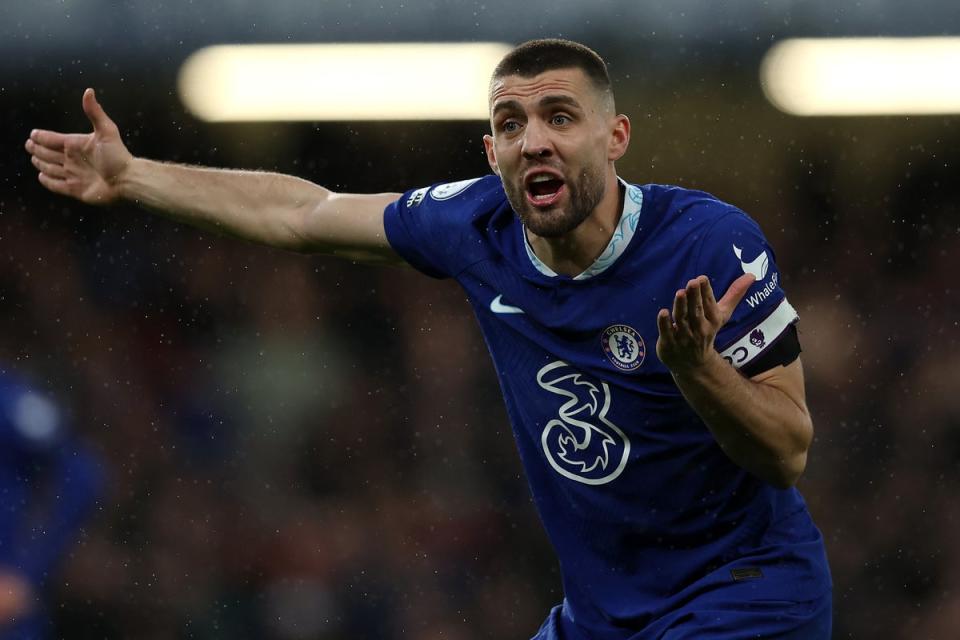 Mateo Kovacic is back in Chelsea training after missing the Spurs defeat due to illness (Chelsea FC via Getty Images)