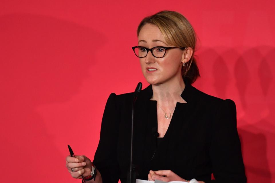 Rebecca Long-Bailey said divided parties do not win elections (AFP via Getty Images)