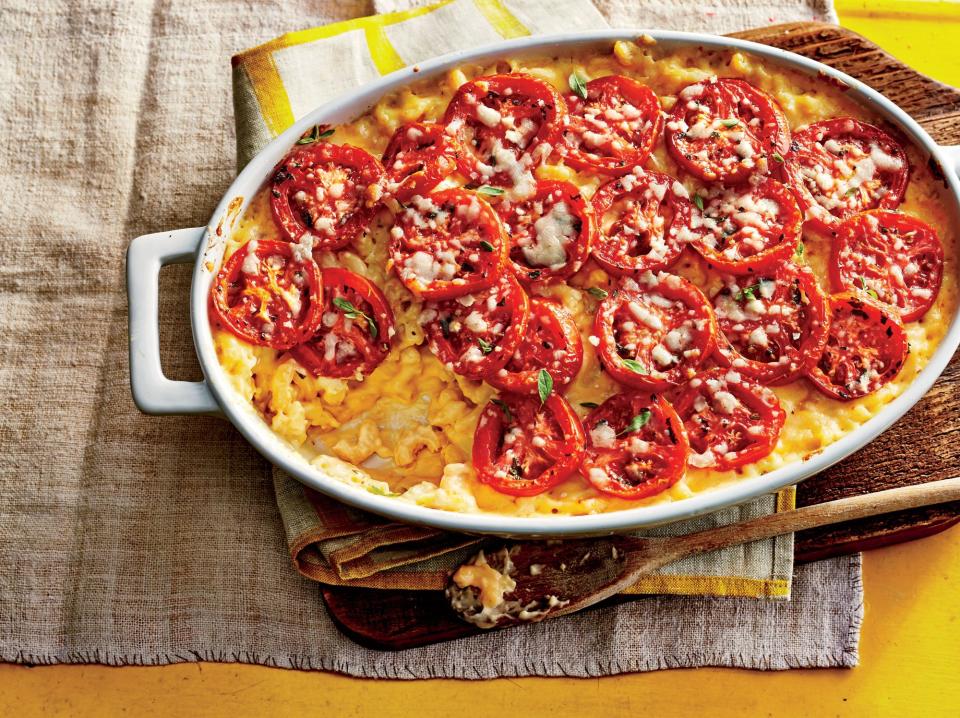 Roasted Tomato Macaroni and Cheese