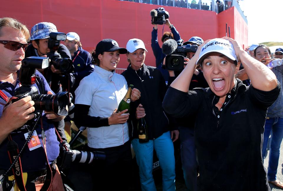 Mo Martin was the surprise winner at the Women's British Open. (Getty Images) 