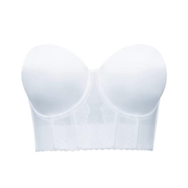 Buy A-E White Recycled Lace Full Cup Comfort Bra 42F, Bras