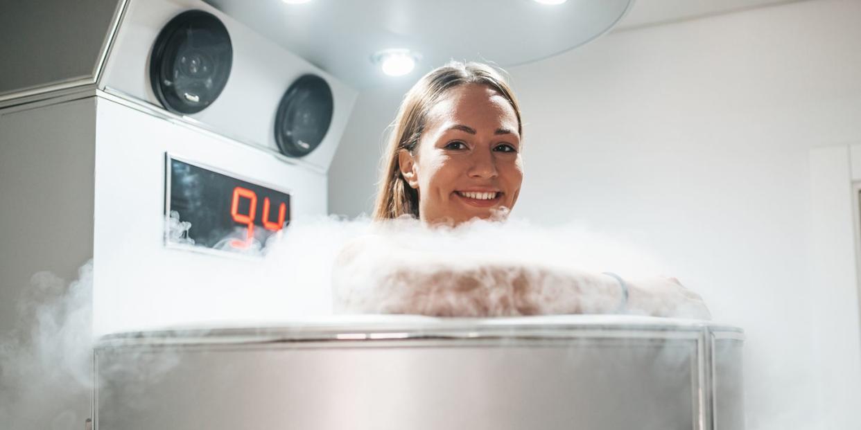 cryotherapy may be a great recovery option for riders