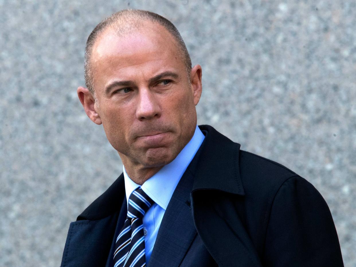 Michael Avenatti was taken into custody in Los Angeles on Wednesday, the unnamed official said: AP/Mary Altaffer