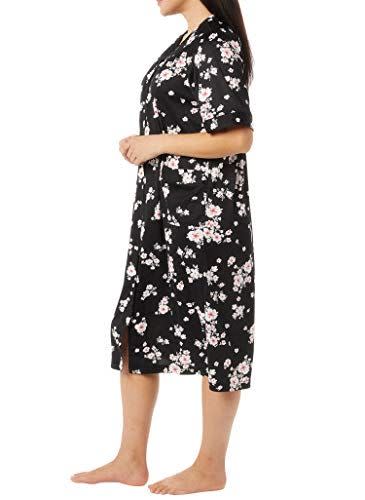 <p><strong>AmeriMark</strong></p><p>amazon.com</p><p><strong>$29.99</strong></p><p>Remember when lockdowns triggered a huge trend in house dresses? Let’s never let that vibe fizzle. This robe harkens to an earlier age of house dressing. The housecoat-style short-sleeve robe done in snap-front polyester has patch pockets. The lightweight fabric looks and feels like silk. </p>