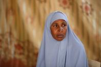 Somali refugee Fatuma Yussuf Diriye is seen during an interview with Reuters in the Kakuma refugee camp in northern Kenya, August 13, 2018. REUTERS/Baz Ratner