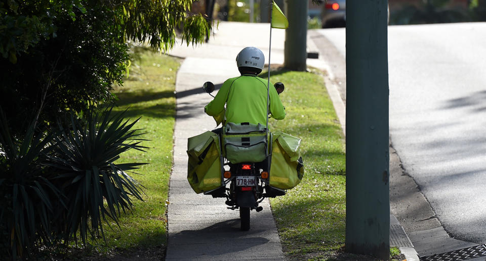 Mick Jackson received a $330 fine for riding his motorbike on the footpath. Source: AAP (file image)