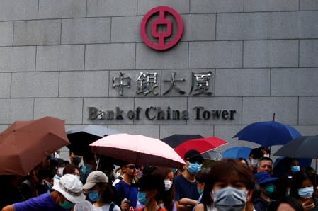 Anti-government demonstration in Hong Kong