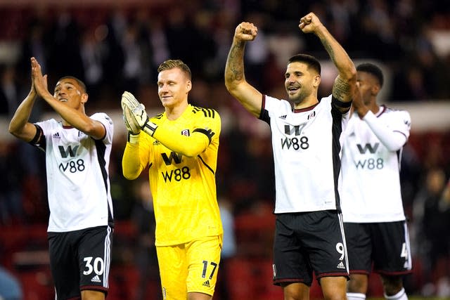 Fulham celebrate