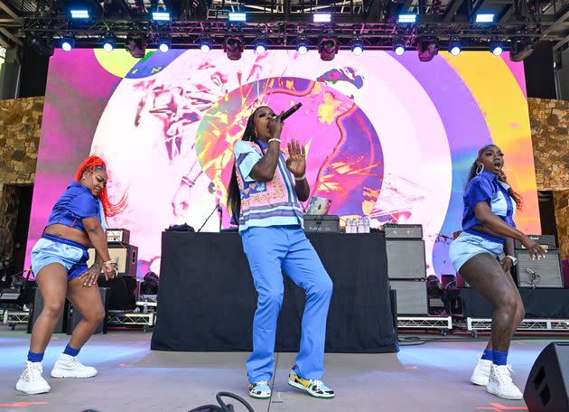 Big Freedia performs on Day 1 of Re:SET Concert Series at Frost Amphitheatre on June 2, 2023, in Stanford, California. 