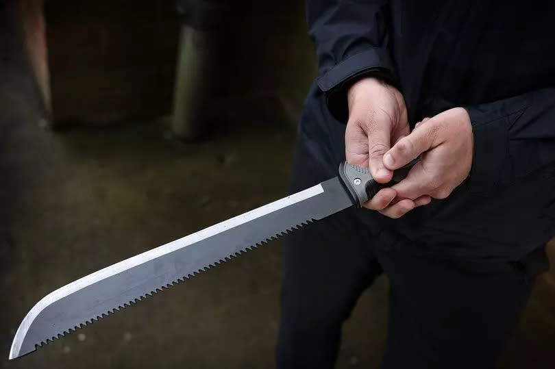 Under existing UK law, it is not illegal to sell knives to those over the age of 18