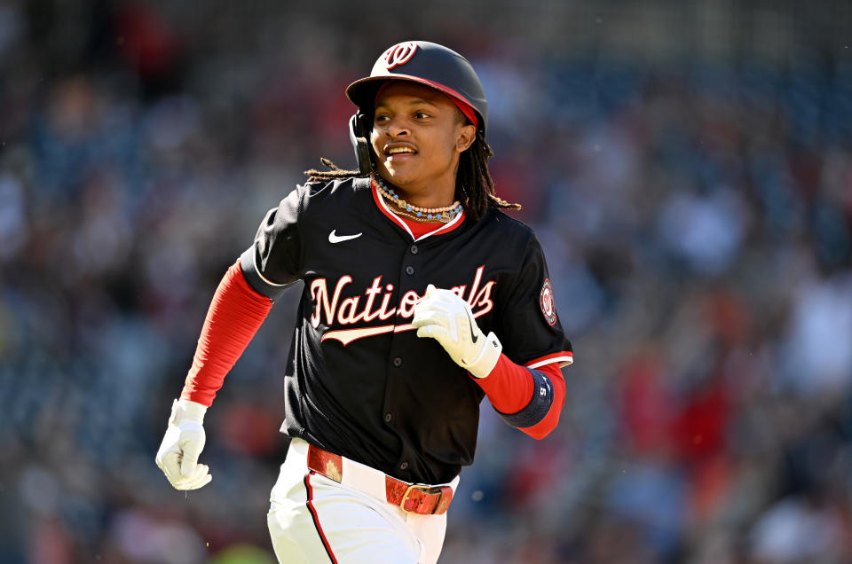 CJ Abrams 。（MLB Photo by G Fiume/Getty Images）