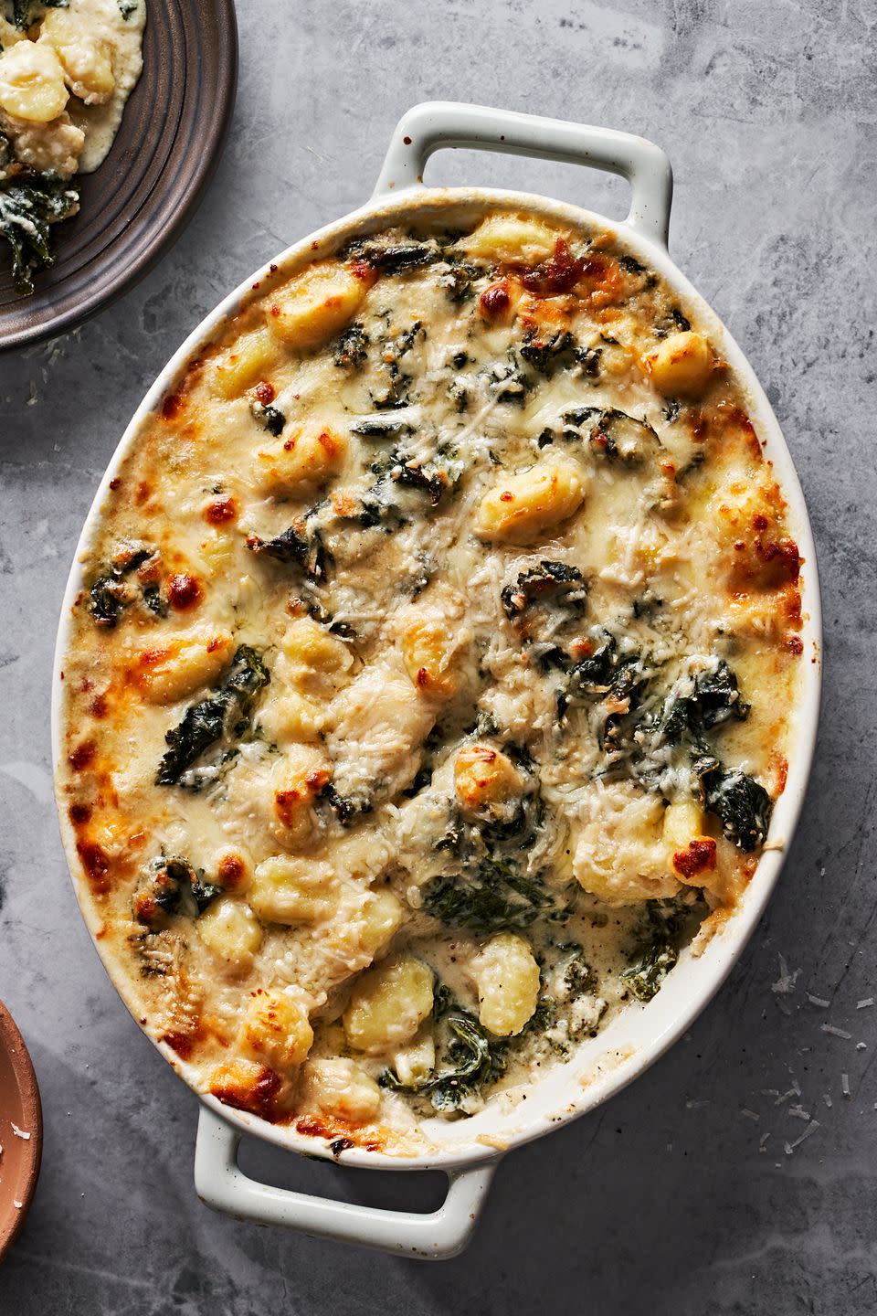 Creamy Kale & Gnocchi Bake