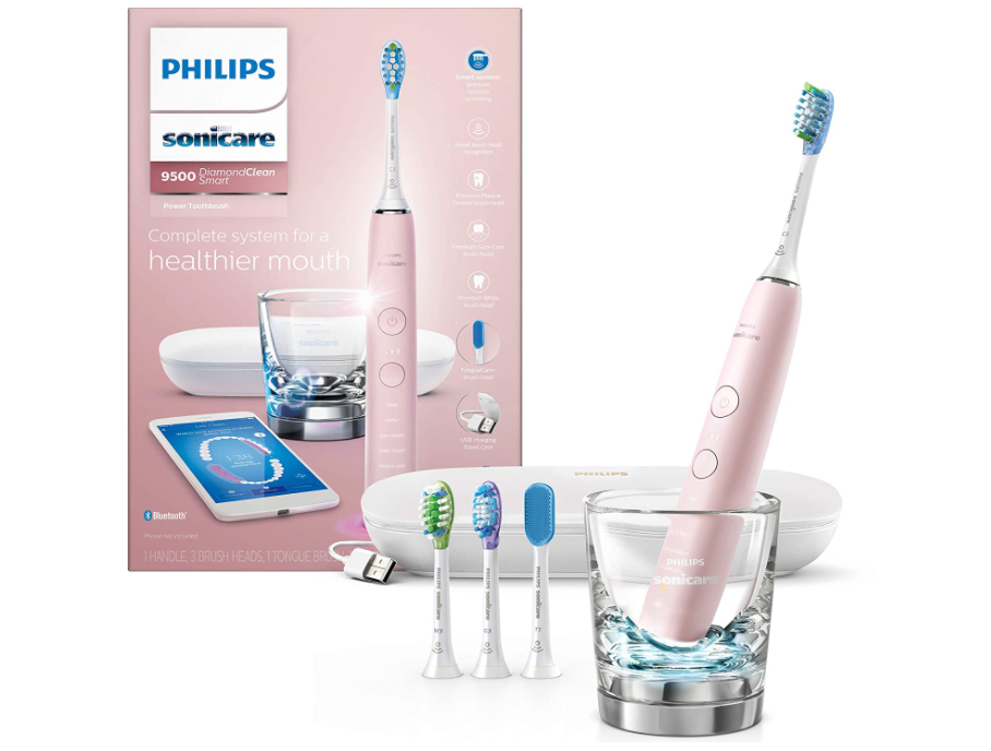 The Sonicare DiamondClean will have your gums, and your entire dental-health game, in the pink. (Photo: Amazon)