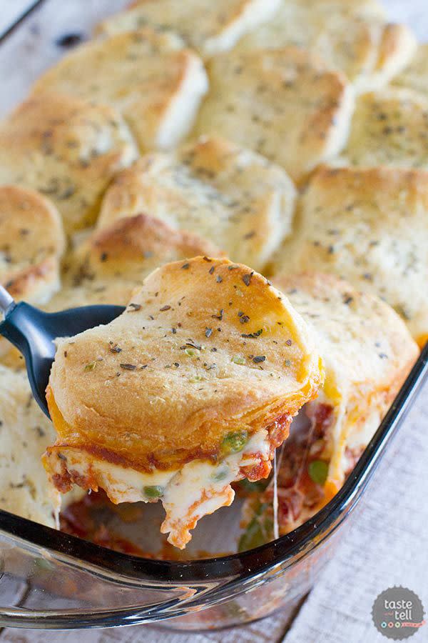 Italian Ground Beef Casserole