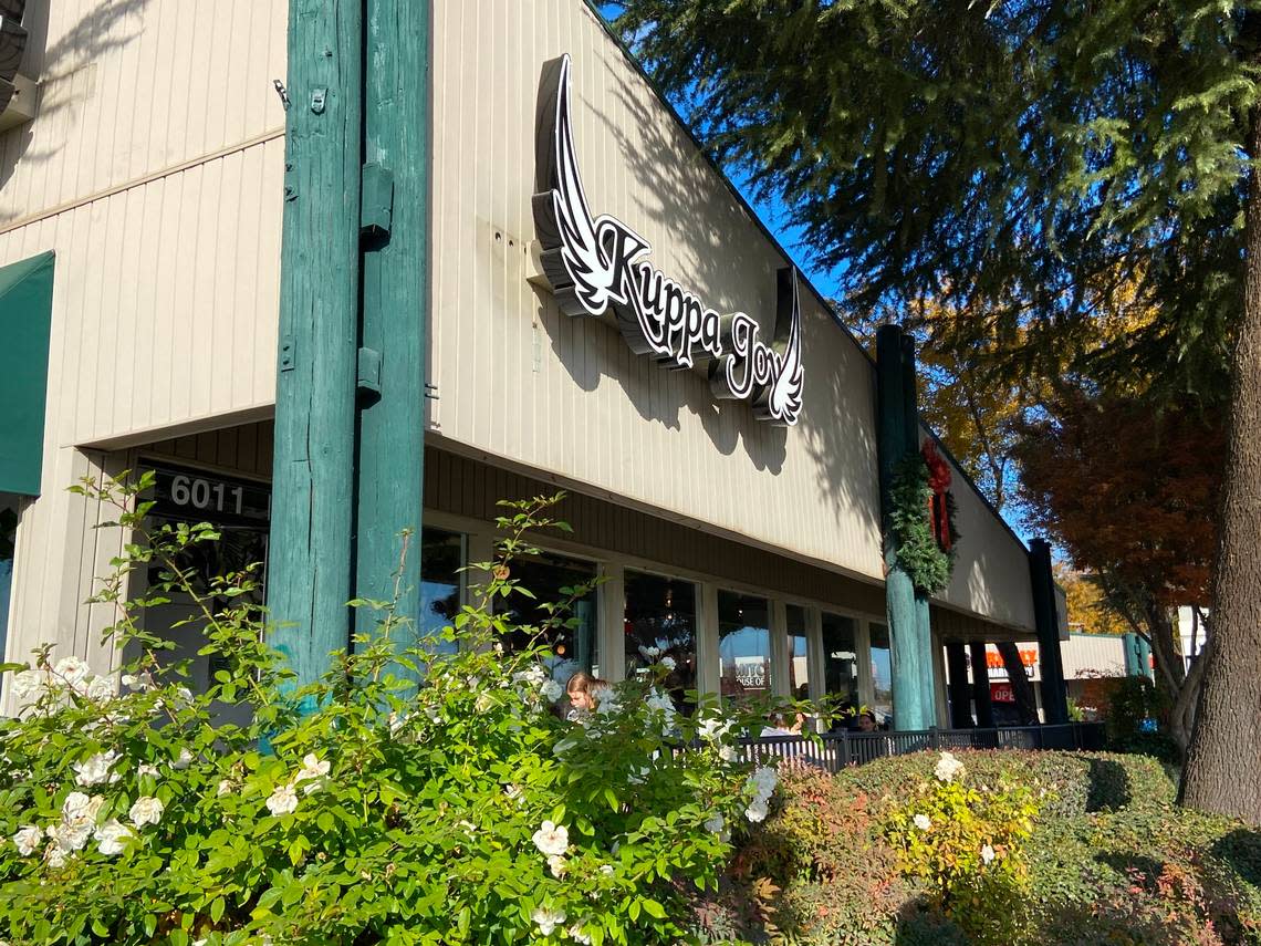 Kuppa Joy took over the spot once occupied by Little Leaf Tea. The tea business has moved inside Little Leaf Bar next door.