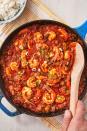 <p>Take your date to the balcony-lined streets of New Orleans. </p><p>Get the recipe from <a href="https://www.delish.com/cooking/recipe-ideas/a26470763/easy-shrimp-creole-recipe/" rel="nofollow noopener" target="_blank" data-ylk="slk:Delish;elm:context_link;itc:0;sec:content-canvas" class="link ">Delish</a>.</p>