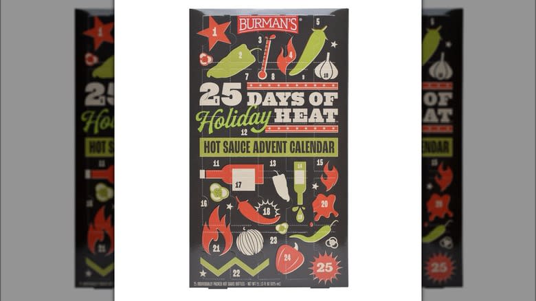 Hot sauce advent calendar