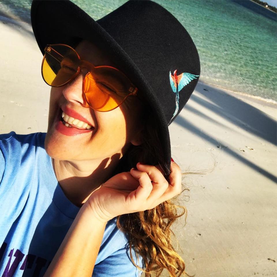 <p>The <em>Santa Clarita Diet</em> star brought a little whimsy and joy to the auspicious holiday. “HAPPY MEMORIAL DAY. I finally found summer!” she wrote, sporting her big hat and shades. “Peace love and kindness on this most meaningful day. #birdhatmadeittothesun.” (Photo: <a rel="nofollow noopener" href="https://www.instagram.com/p/BUrUPZ_hdWo/" target="_blank" data-ylk="slk:Drew Barrymore via Instagram;elm:context_link;itc:0;sec:content-canvas" class="link ">Drew Barrymore via Instagram</a>) </p>