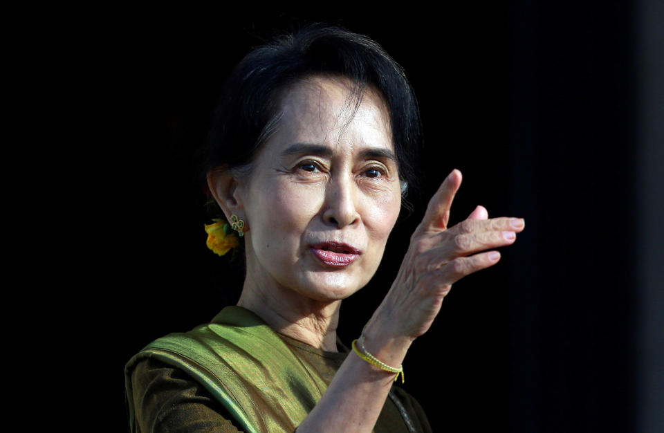 Image: Myanmar pro-democracy leader Aung San Suu Kyi (Cathal McNaughton / Reuters)