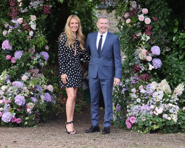 Cat Deeley and Patrick Kielty (Photo: Neil Mockford via Getty Images)