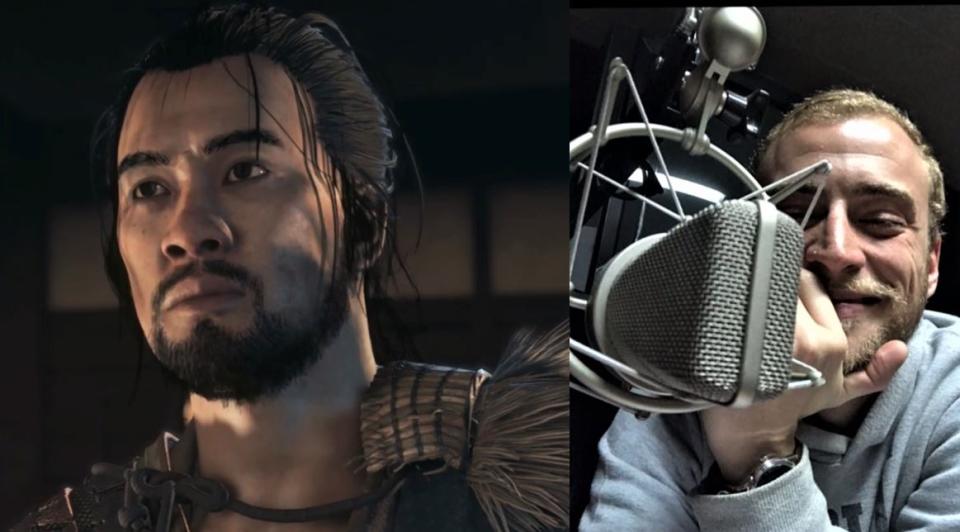 Matías Carossia también interpretó a Ryuzo en el aclamado Ghost of Tsushima