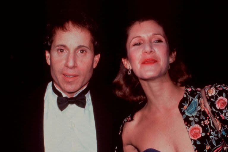 Paul Simon y Carrie Fisher vivieron una tormentosa relación sentimental