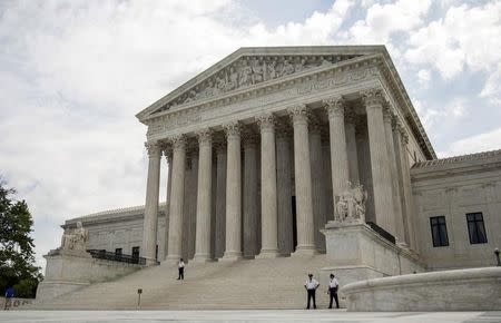 The Supreme Court stands in Washington May 18, 2015. REUTERS/Joshua Roberts